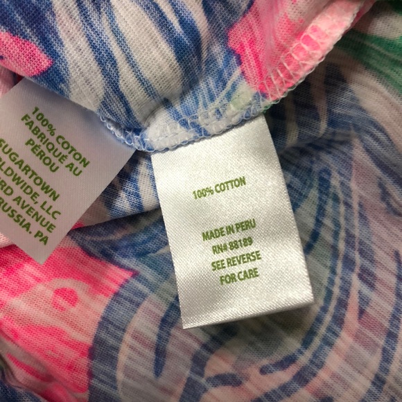 LILLY PULITZER V NECK T SHIRT - Picture 8 of 11